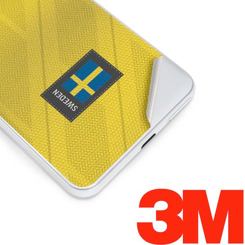Sweden Soccer Flag Google Pixel 3 Skin